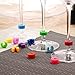 Cheer Multicolor Wine Glass Charms Set of 12 Drink Markers for Cocktails, Martinis, Champagne Flute Make Your Drink Unique & Reusable Glass Identifiers 7717-W501-12