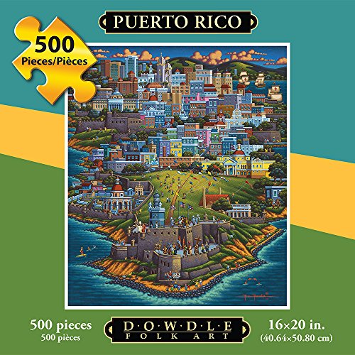 Jigsaw Puzzle - Puerto Rico 500 Pc By Dowdle Folk Art
