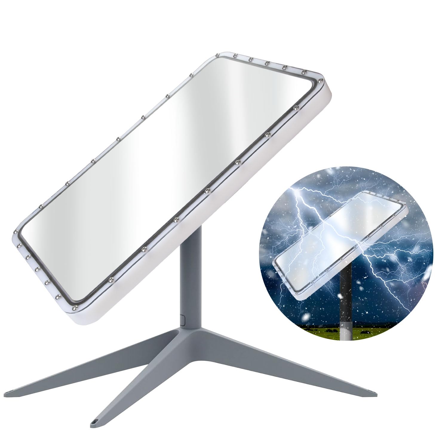 Photo 1 of Starlink Hail Protective Mount - Protect Your Starlink from Hail and Birds,Starlink Mounting Kit for Starlink Internet Kit Satellite, Starlink Protector Cover for Starlink Dish Gen2/RV/Roof/Yacht