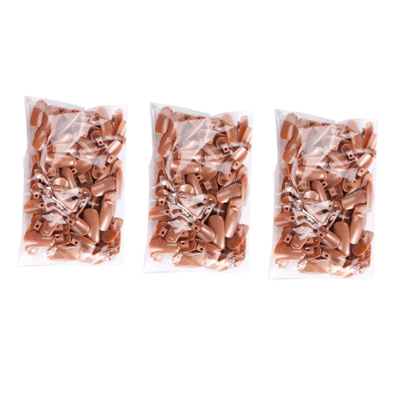 Beatifufu 600pcs Practice Nails Fake Nails for Manicure Manicure Supply for Beginners and Professionals