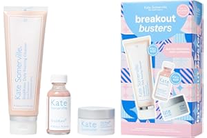 Kate Somerville Breakout Busters EradiKate Set – Facial Skincare Set with EradiKate Cleanser, EradiKate Acne Treatment, & Oil Free Moisturizer
