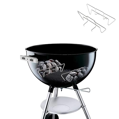 OLIGAI Stainless Steel Charcoal Rails for Weber Charcoal Grill