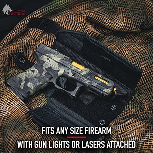 WOLF TACTICAL Molle Holster Universal Holster Molle Pistol Holster