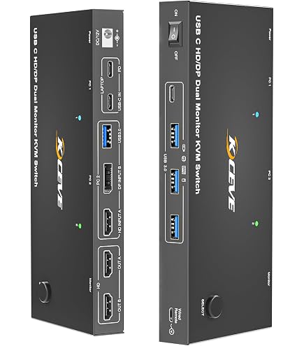 Amazon.com: ConnectPRO 2-Port UR-12 USB/VGA KVM w/Full-Time DDC