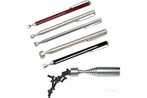 Magnetic Telescopic Pickup Tool Set – 5‑Piece Extendable Magnet Grabber Kit for Home & Office Metal Retrieval