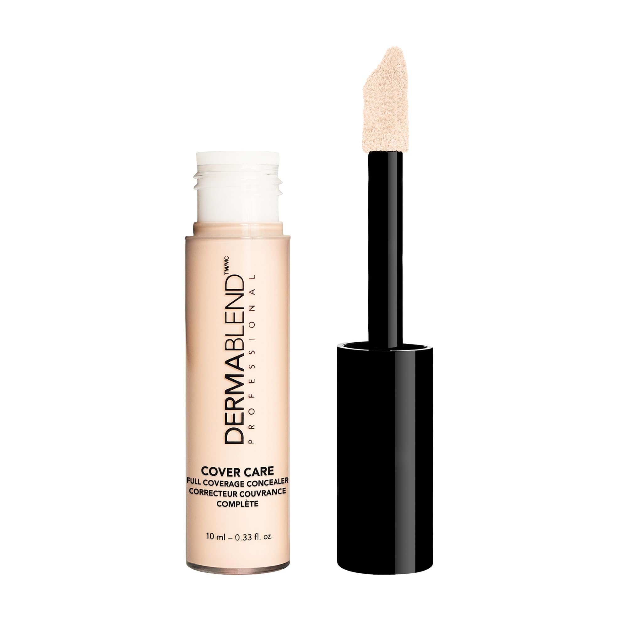 Dermablend Cover Care Full Coverage Concealer - Provides 1 Coat Coverage - Waterproof And Transfer Resistant - Covers A Variety Of Skin Blemishes - 24 Hour Hydration - Long Lasting - 0C - 10 ML