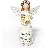 Thank You Gifts for Women, Teacher Appreciation Gift, Inspirational Thank You Angel Gift for Women, Gratitude Gifts for Caregivers, Nurses, Coworkers, Employee, Thanksgiving Angel Figurines