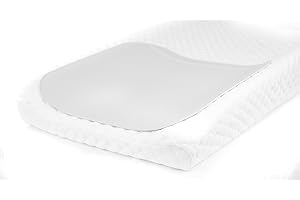 WIPEAROO Wipeable Changing Pad Liner (100% toxin-free Silicone) - Waterproof, Easy to Clean Cover, Wipeable Mat, Fits Any Dia
