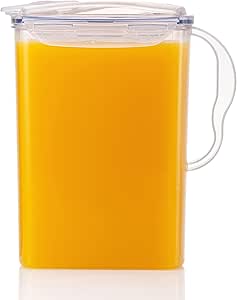 Aqua Fridge Door Water Jug With Flip Top Lid, 3 Litres - View #4