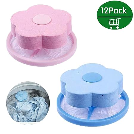 ZYYIN 12pcs Bolsas De Filtro De La Lavadora,Portable Reutilizable ...