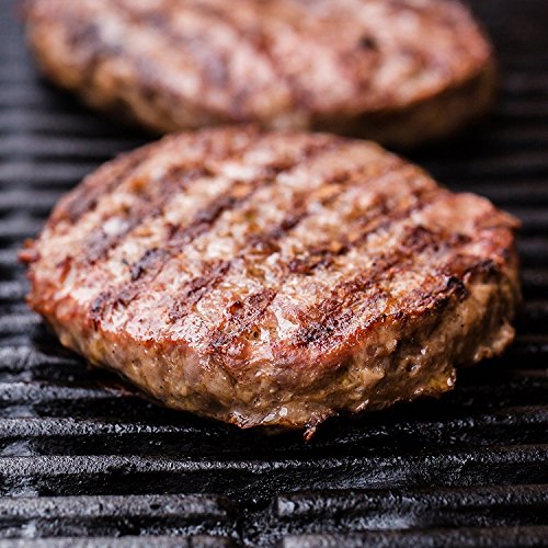 100% Grass Fed Beef Burgers - 1/3 lb Each - Package Of 12 - Delicious & Healthy Burger Patty, Protein & Omega-3 Rich Gourmet Hamburger Meat, Juicy & Ready To Cook, Classic American BBQ Choice - Thumbnail 2