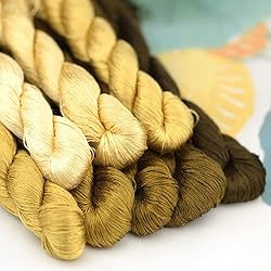 MINGGUXIUYI Natural 100% Mulberry Silk Floss