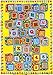 Mybecca ABC Blocks 8' X 11' Kids Learning Rugs Classroom Area Playtime Rug - Size approximate (7'10