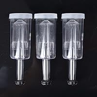 3-Piece Airlock Fermentation Beer Wine Brewing Air Locks 3Pack with Silicone Grommets for Sauerkraut Kimchi Kombucha