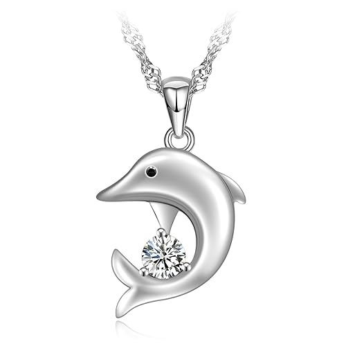 Amazon Wonvin イルカ ネックレス レディースペンダント かわいい