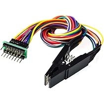 Clip SOP8 Per EEPROM + Programmatore CH341A - Per BIOS 24/25 Series, Con Supporto USB - Foto 3