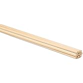 100PCS 1/8 X 12 Inch Dowel Rods Wood Sticks Wooden Dowel Rods Unfinished Natural Wood Craft Dowel Rods For Crafts And Diy - View #12