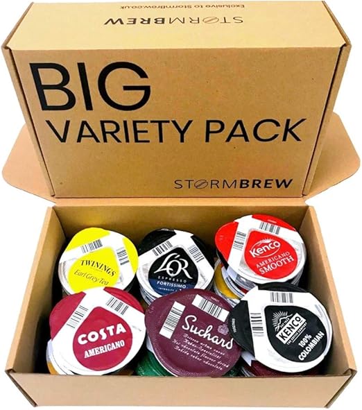 Tassimo 22 T Discs Pods Variety Pack Coffee, Chocolate Capsules in