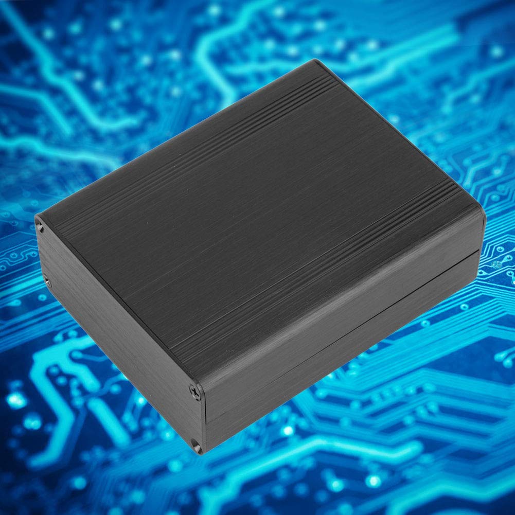 Fafeicy Plastic Cover Project Box Aluminum Alloy Enclosure Circuit Board Box for DIY Power Junction Box, Instrument Case Box(38 x 88 x 110mm)