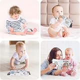 Vicloon Soft Toys Baby Cloth Book 3D Animals Crinkle Sensory Lion view 7