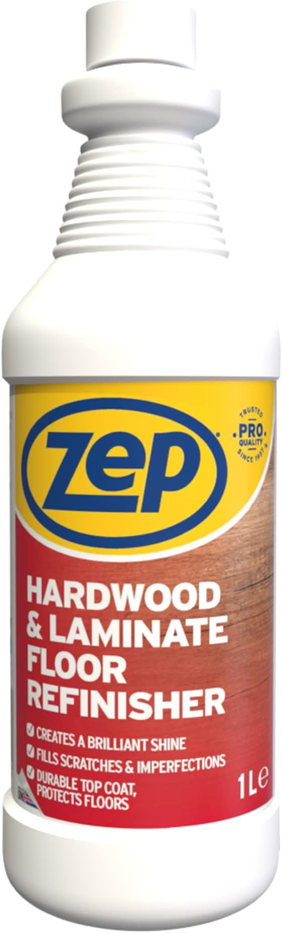 Zep Hardwood & Laminate Floor Refinisher 1L - Floor Polish & Scratch Repair