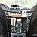 BESWILL Car Organizer, Car Mesh Organizer 3-layer with 4 Headrest Hooks and 2 Carabiners,Barrier for backseat Pet Kids