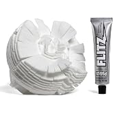 FLITZ Buff Ball w/ 1.76oz Metal Polish Paste - 5in Drill Buffer Polisher Attachment for Any 3/8in Drill - Self-Cooling, Washable Polishing Ball to Buff, Shine, &amp; Protect All Metals, Plastics (1 Pack)