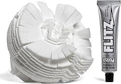 Flitz Buff Ball w/ 1.76oz Metal Polish Paste - 5in