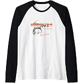 Hooters Osaka, Japan Raglan Baseball Tee