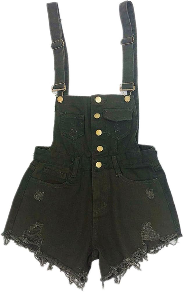 green short overalls womens