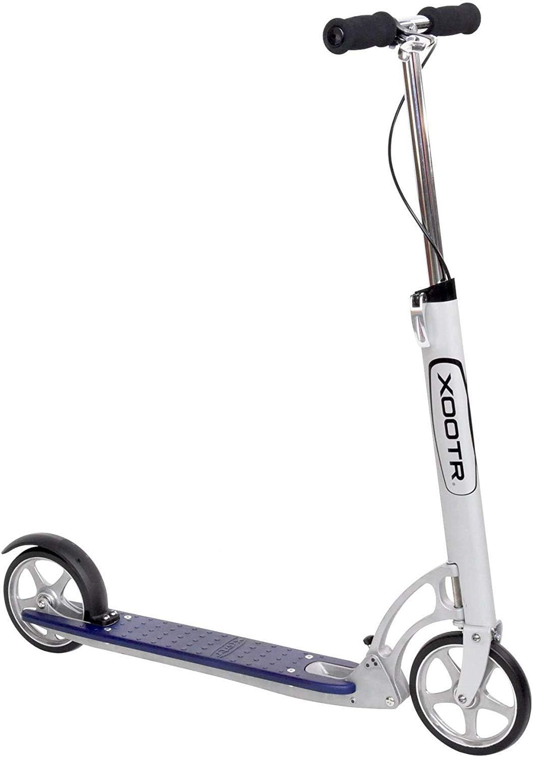 XOOTR Dash Teen/Adult Kick Scooter - 800+lb Capacity - Life Long Backing - QuickClick Latch Folding Mechanism - Front & Rear Brake