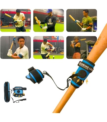 SWINGRAIL Aide à l'entraînement au swing de baseball/softball – Équipement pour frapper et frapper