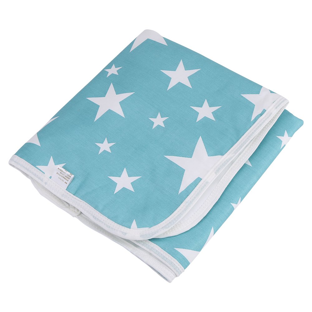 Baby Crib Mattress Pad Waterproof Cotton Urine Protector Reusable Washable Diapering Sheet for Infant Nursery Bedding Sleep Underpad