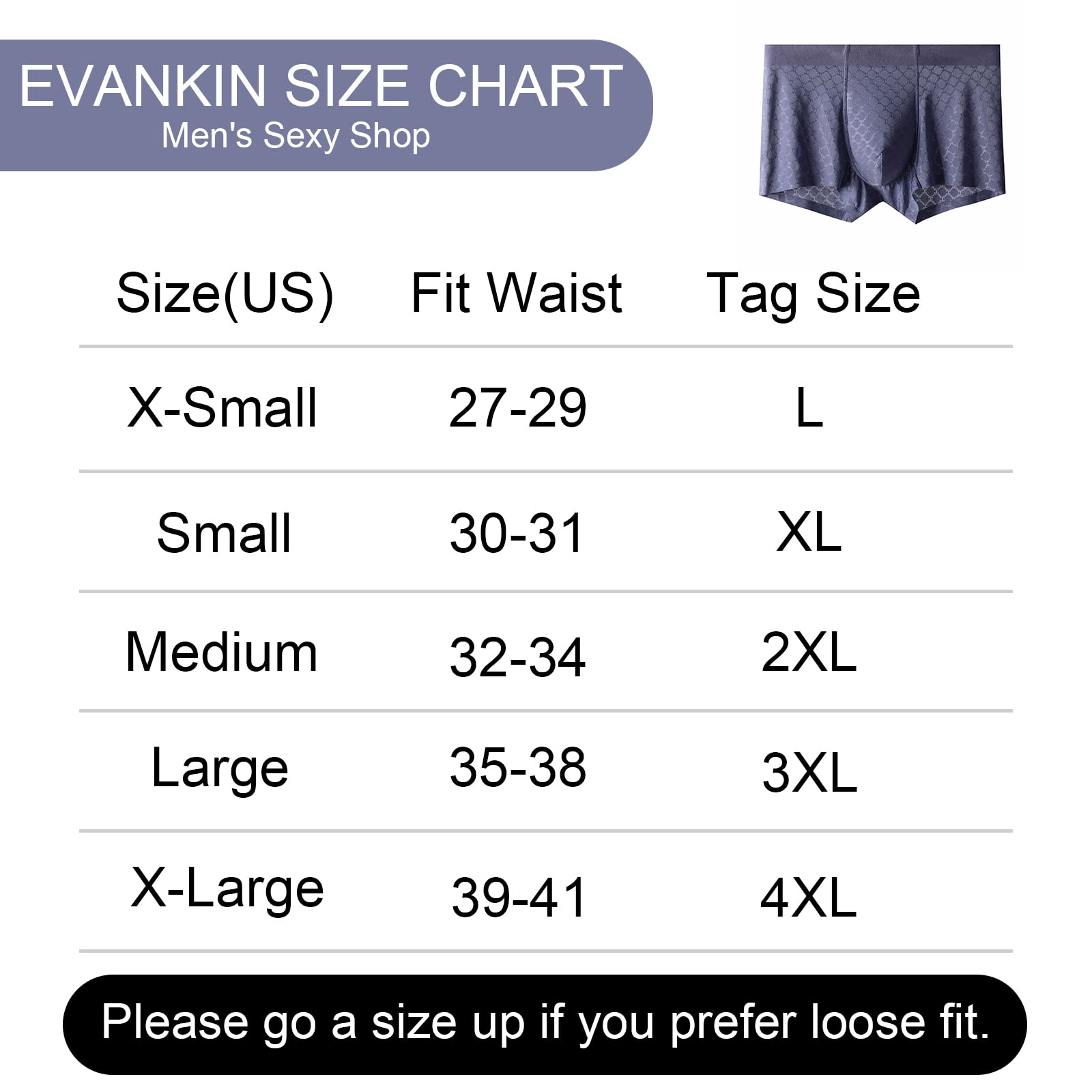 Evankin Mens Ice Silk Mesh Boxer Briefs Breathable
