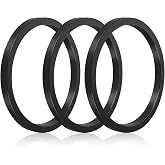 3Pack Compatible with Taco 007 Circulator Pump Gaskets, Pump Flange Seal Kit with 6 Nitrile Rubber Rings, Replaces 007 007RP and 110 339RP, High Temp Leak Repair
