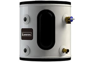 6 Gallon, 120V – Ariston Electric Water Heater – Compact Point of Use Tank for RV, Camper, Small Spaces, Plug-in Heating Solution for Under Sink, Versatile Electric Tank for Bathroom, Shower