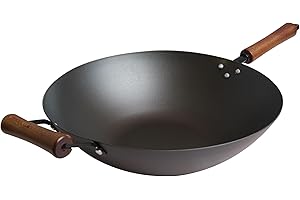 Joyce Chen Classic Series 14-Inch Preseasoned Carbon Steel Wok