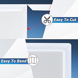 Rubber Corner Edge Trim, Self Adhesive L Shaped