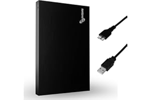 SUHSAI 1TB External Portable Hard Drive USB 3.0 Ulta Slim Memory Expansion HDD- 2.5" Slim Storage & Backup Hard Disk Compatib