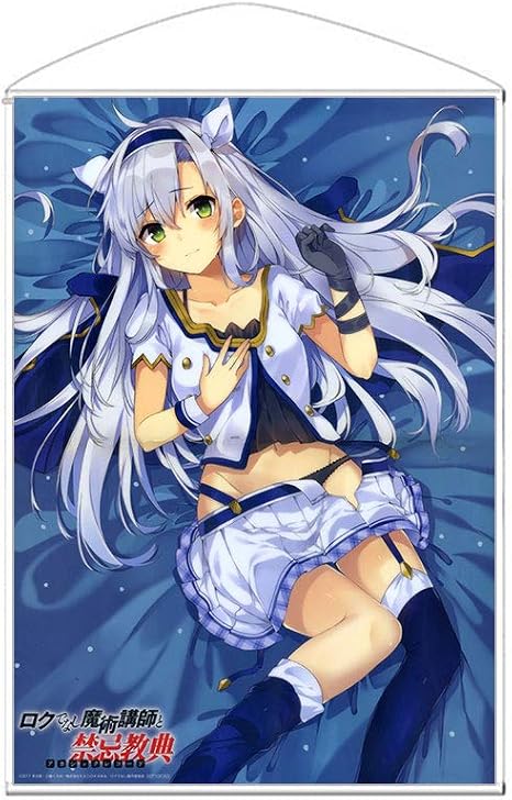 Amazon Co Jp Nxuozeit タペストリー ロクでなし魔術講師と禁忌教典 システィーナ フィーベル 巻物 軸物 サイズ 60x90cm ホビー 通販