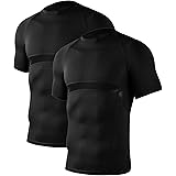 JARKADA Mens Athletic Shirts Short Sleeve Compression T Shirts for Men