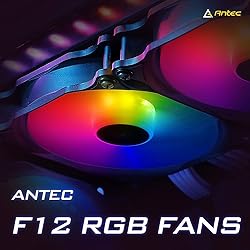 Antec 120mm Case Fan, RGB Case Fans, 5 Packs RGB