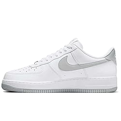 NIKE Air Force 1 '07 Men's Shoes, White Lt Smoke