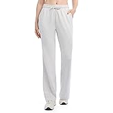 Danskin Womens Cloud Flare Leg Sweatpants with Adjustable Drawstring