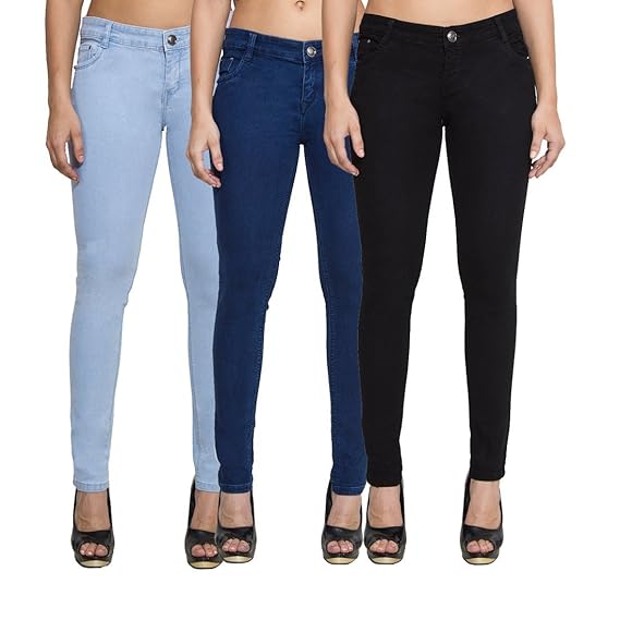 cotton jeans for ladies
