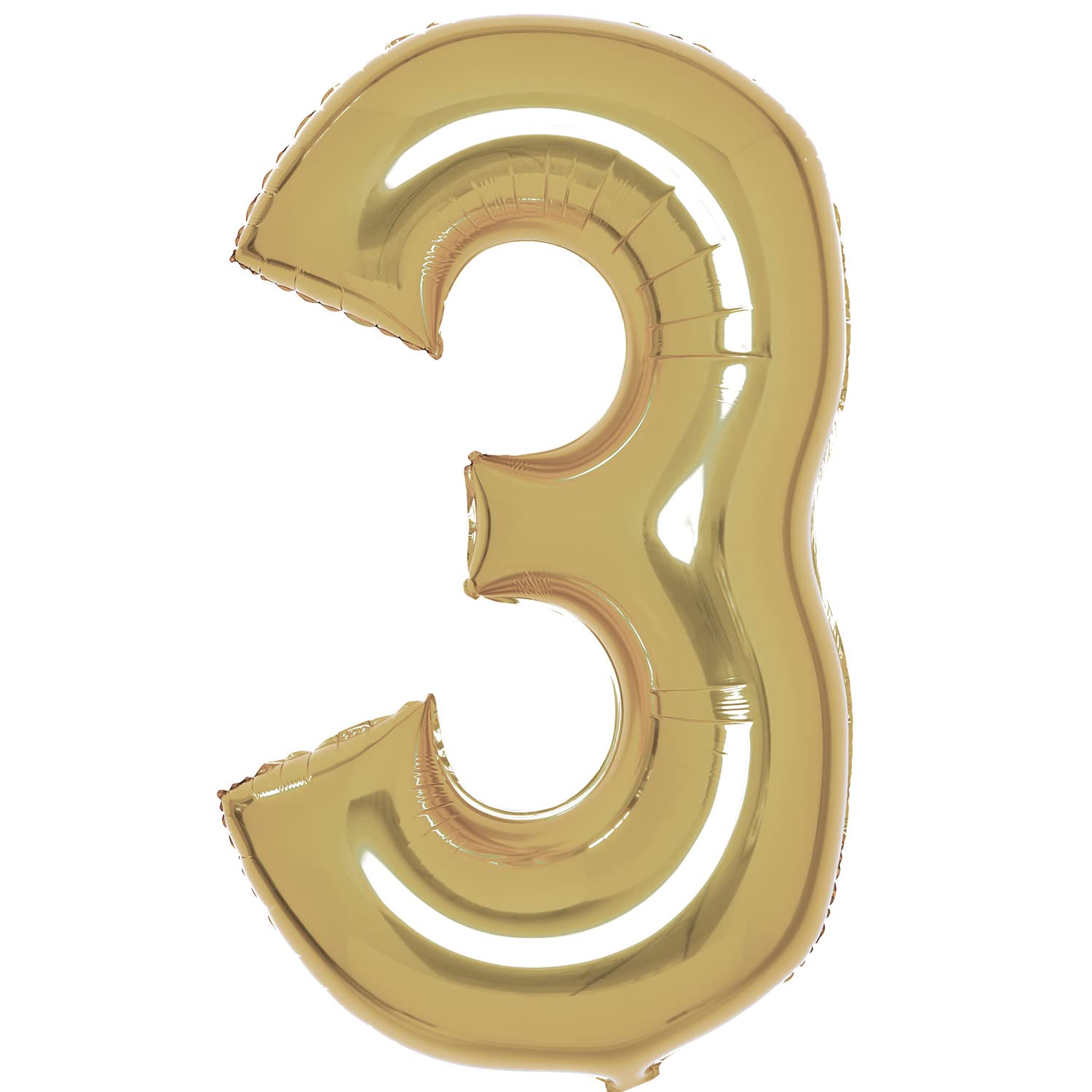 Large Number White Gold 3