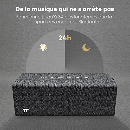 Taotronics Bluetooth Speakers 24 Hours And Nbsp Of Listening Linen