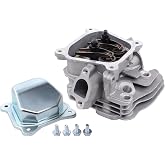 MOTOKU Cylinder Head w/Cover Kit for Honda GX160 5.5 HP Engine Lawnmower