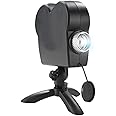 Christmas Halloween Win dow Projector Light,12 Movies Festival LED Projection Decoration Spotlight for Home Outdoor Party Tur