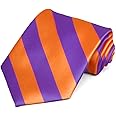 tiemart Men's Striped Tie Standard Length